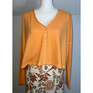 Urban Outfitters Orange Supersoft Oversized Cardigan XS